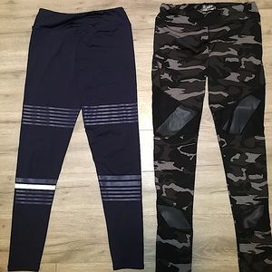 2 Pairs of workout leggings
